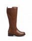 Flat High Boot