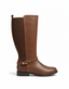 Flat High Boot