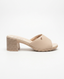 Block Heel Open Toe