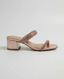 BLOCK HEEL OPEN TOE