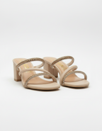 BLOCK HEEL OPEN TOE