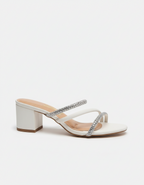 BLOCK HEEL OPEN TOE