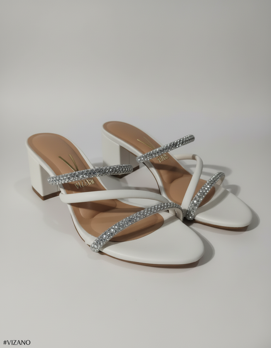 BLOCK HEEL OPEN TOE