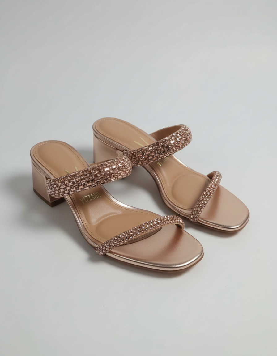 BLOCK HEEL OPEN TOE