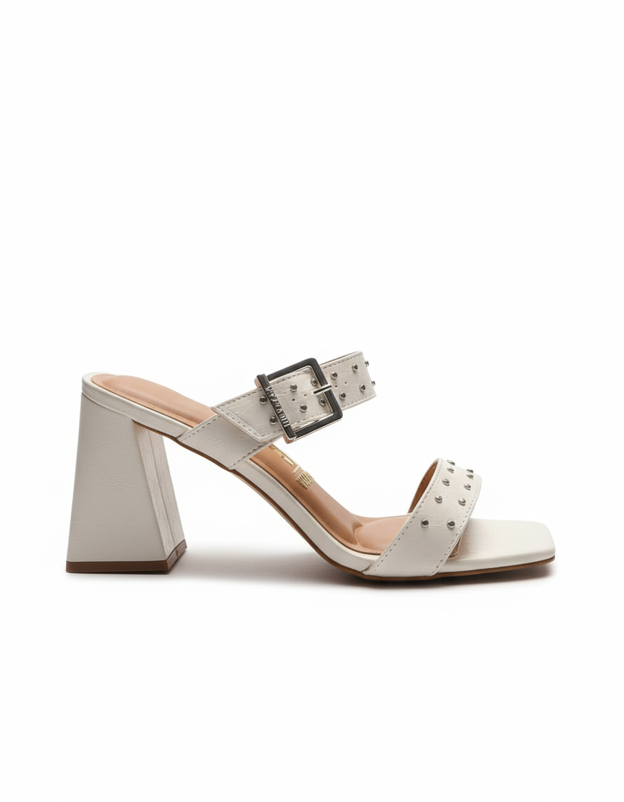 BLOCK HEEL OPEN TOE
