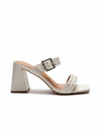 BLOCK HEEL OPEN TOE