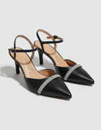 Ankle Strap Kitten Heel