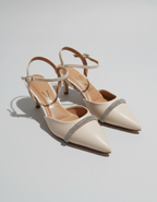 Ankle Strap Kitten Heel