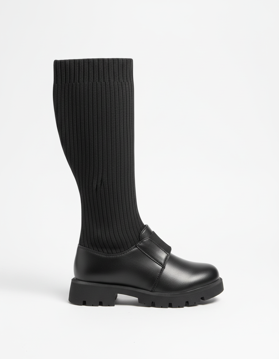 Flat Calf Boot