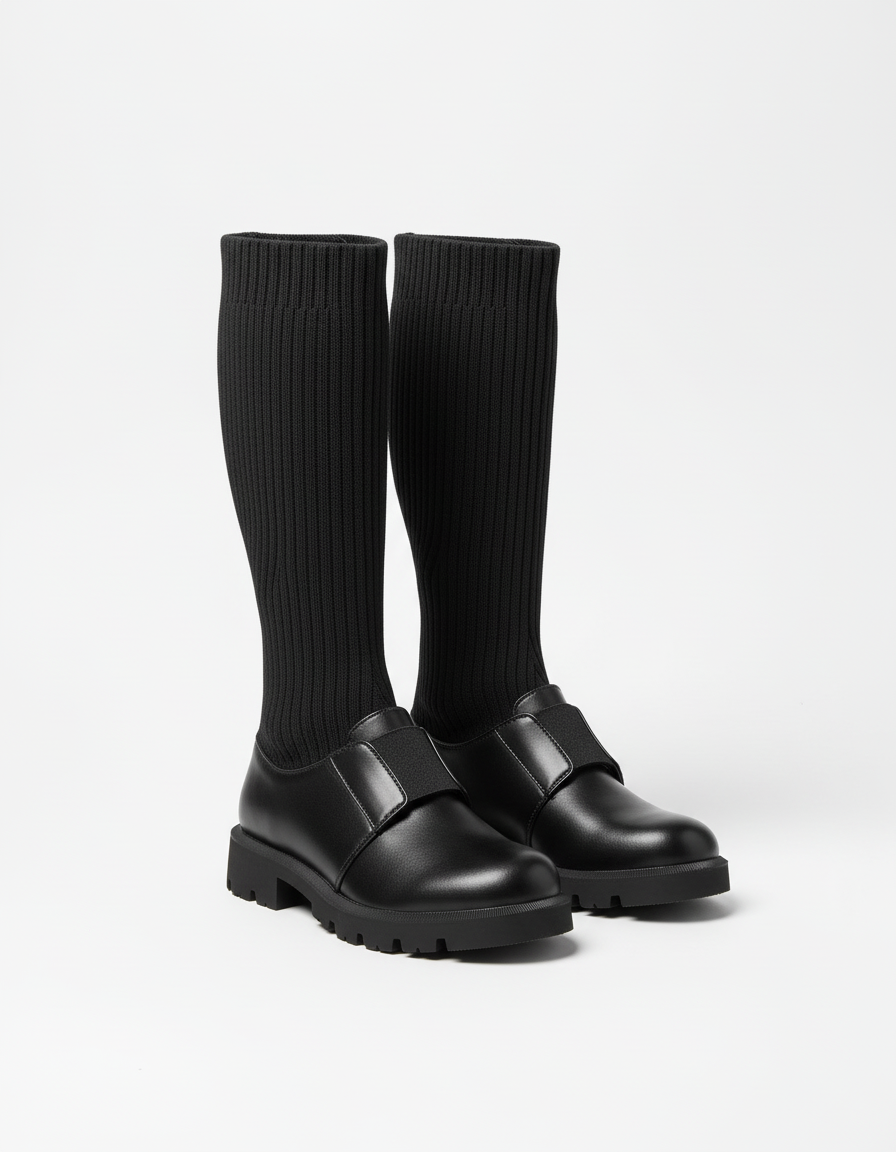 Flat Calf Boot