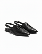 Sling Back Flat Mule