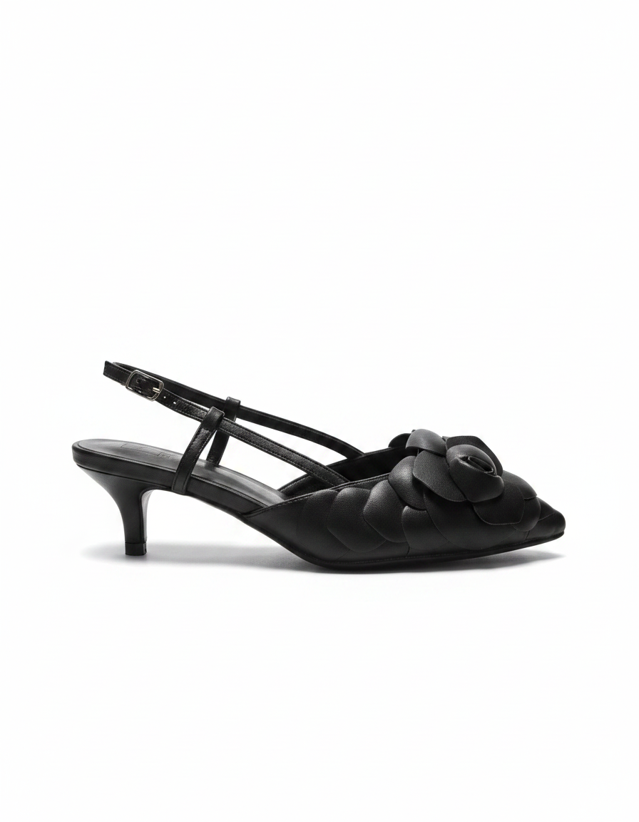 Kitten Heel Mule