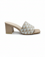 Open Block Heel