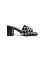 Open Block Heel