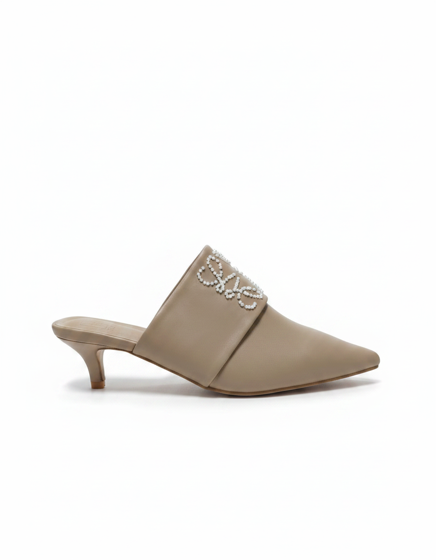 Kitten Heel Mule