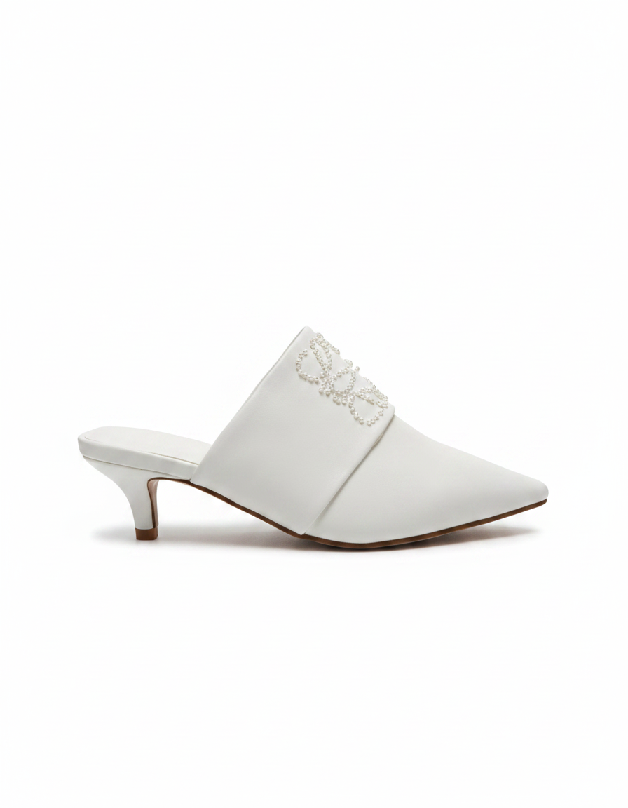 Kitten Heel Mule