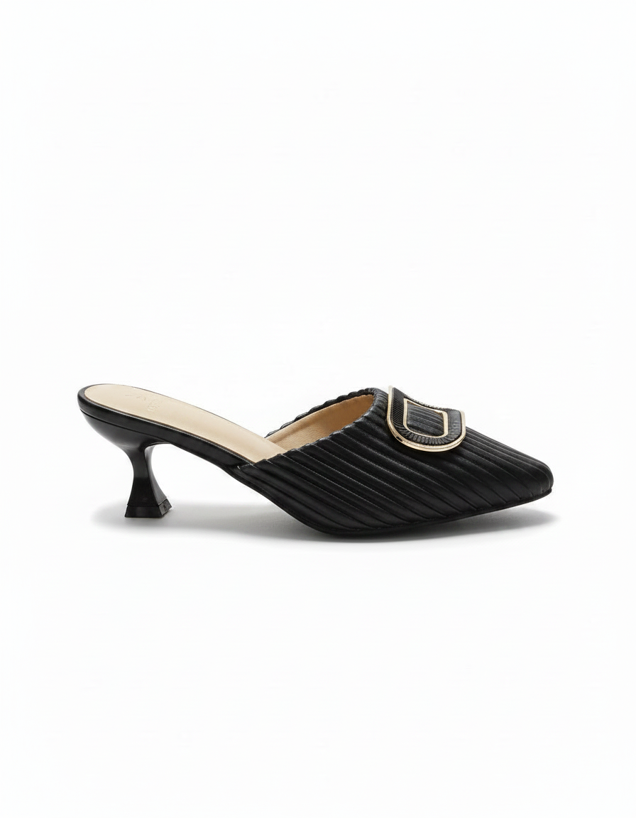 Kitten Heel Mule