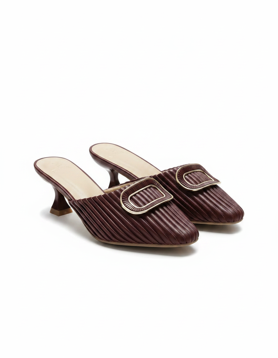 Kitten Heel Mule