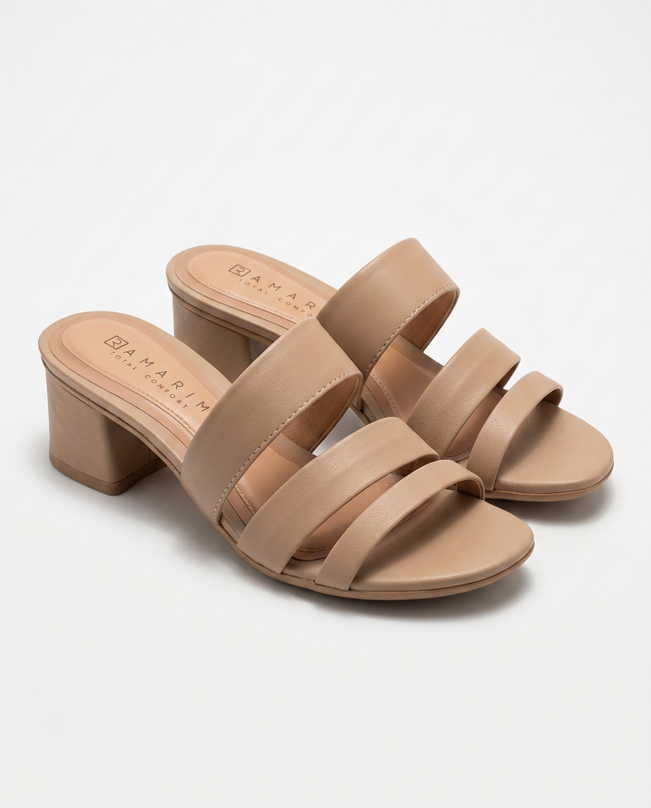 Block Heel Open Toe