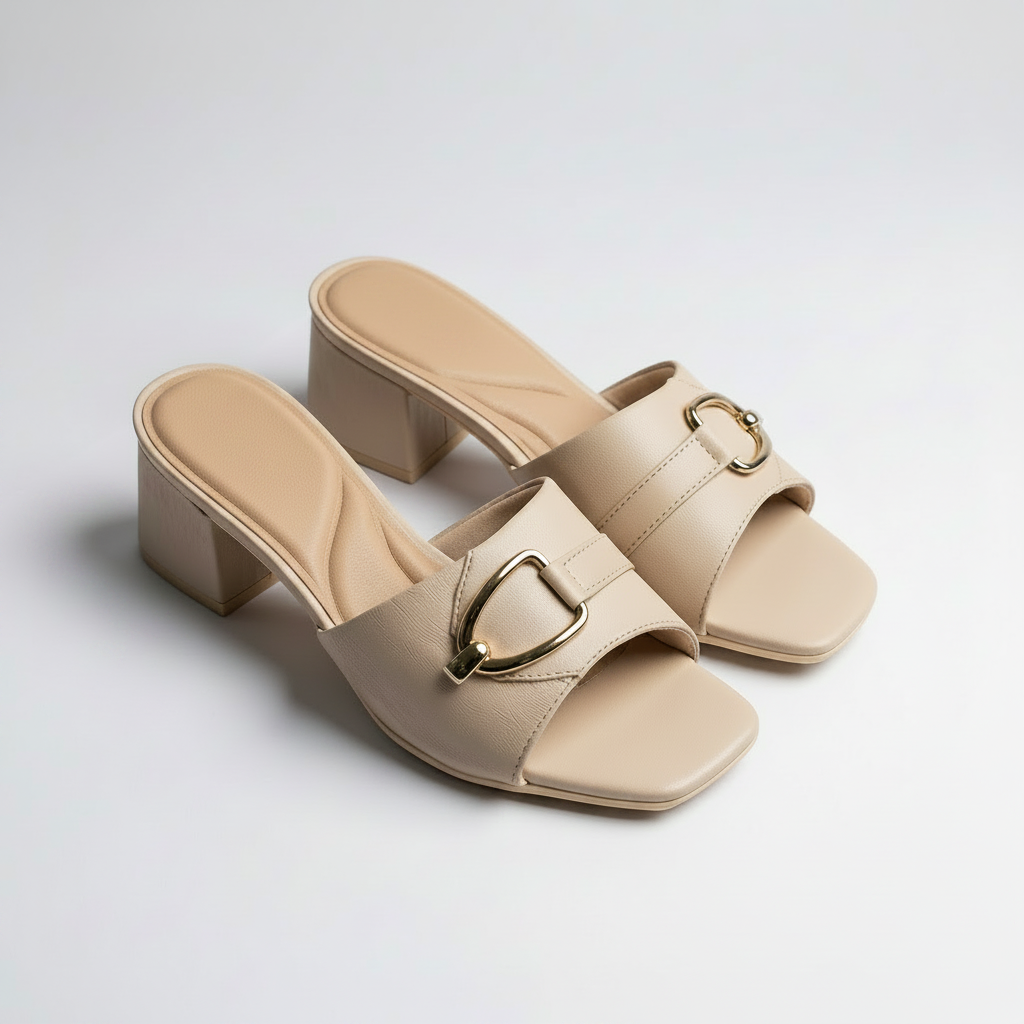 Block Heel Open Toe Secondary image