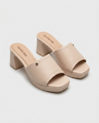 Block Heel Open Toe
