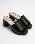 Block Heel Open Toe