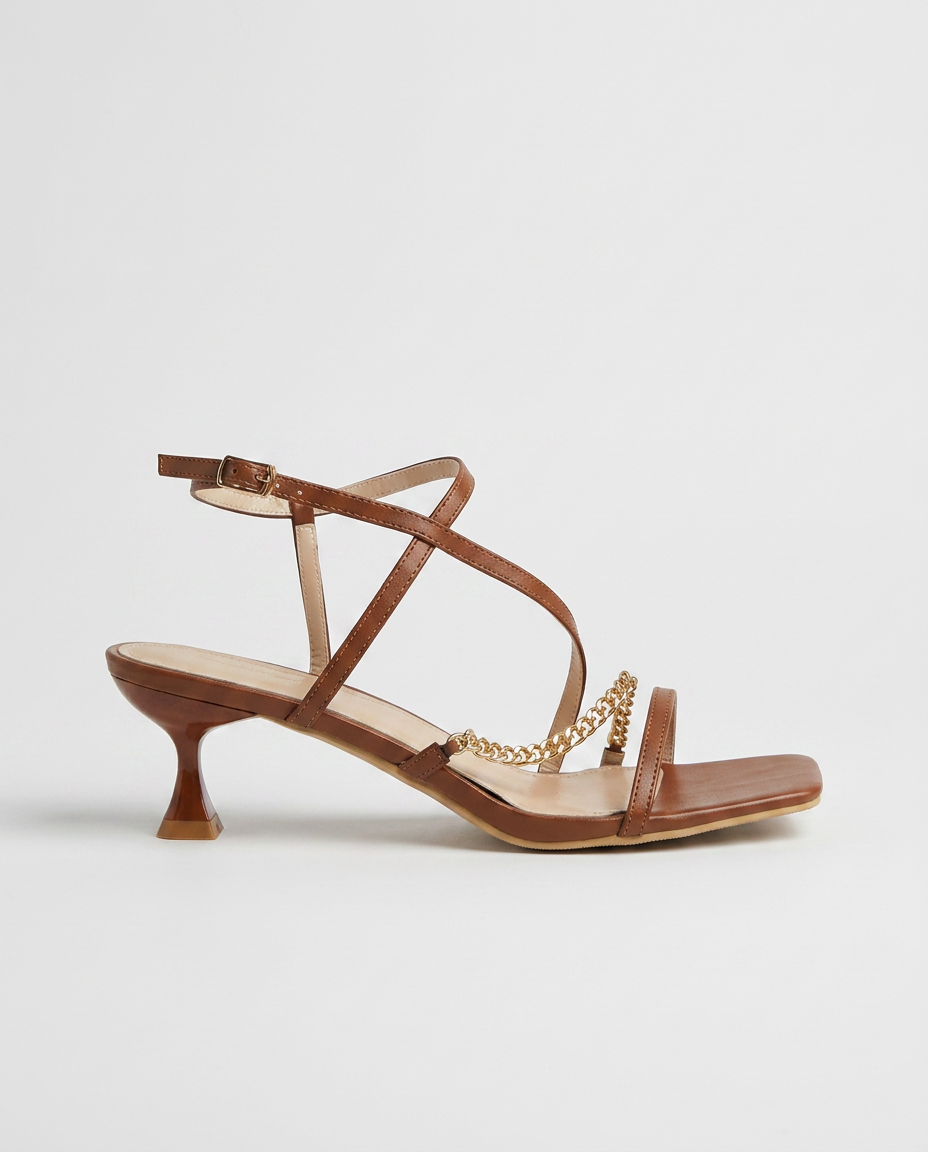 Ankle Strap Low Heel