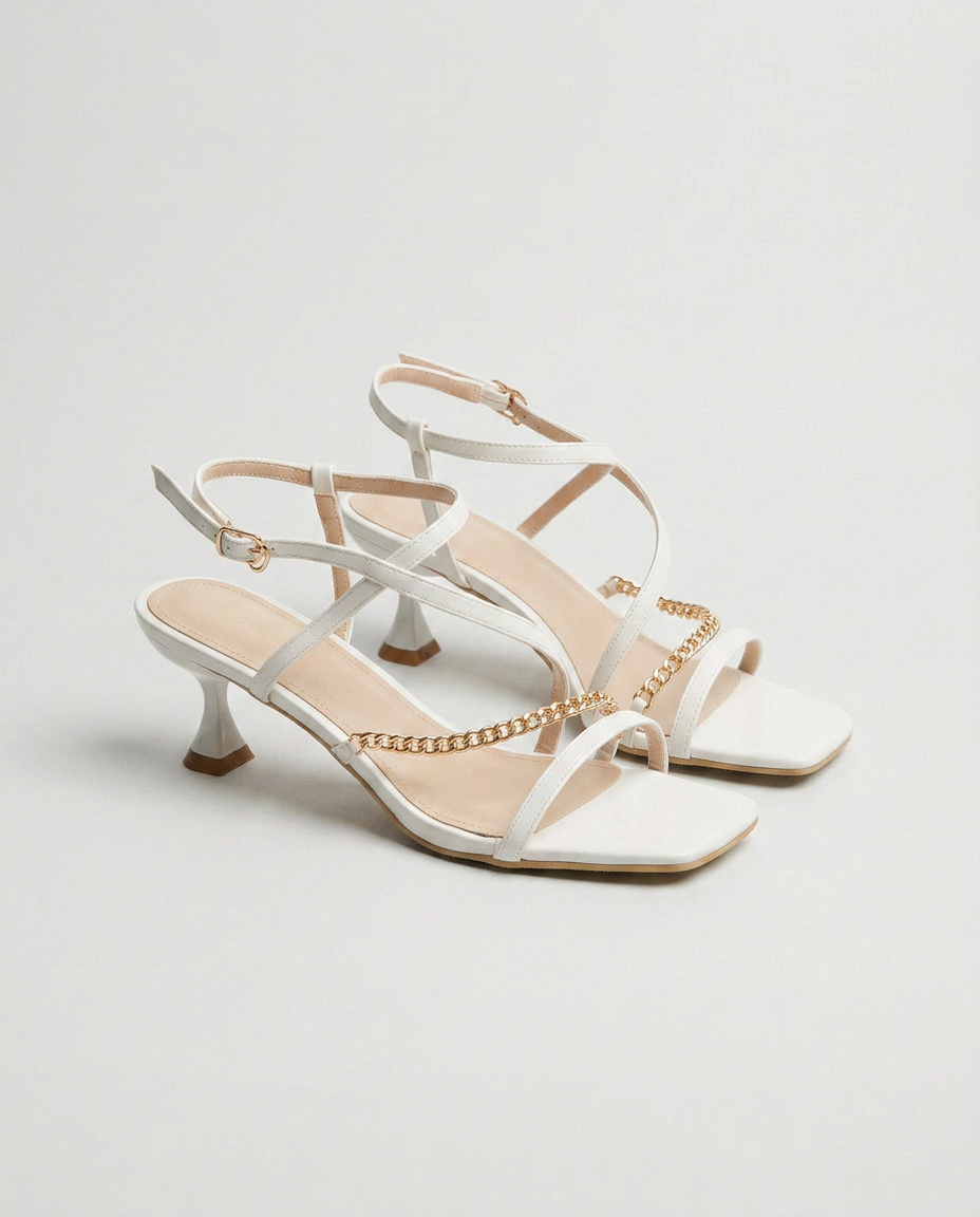 Ankle Strap Low Heel