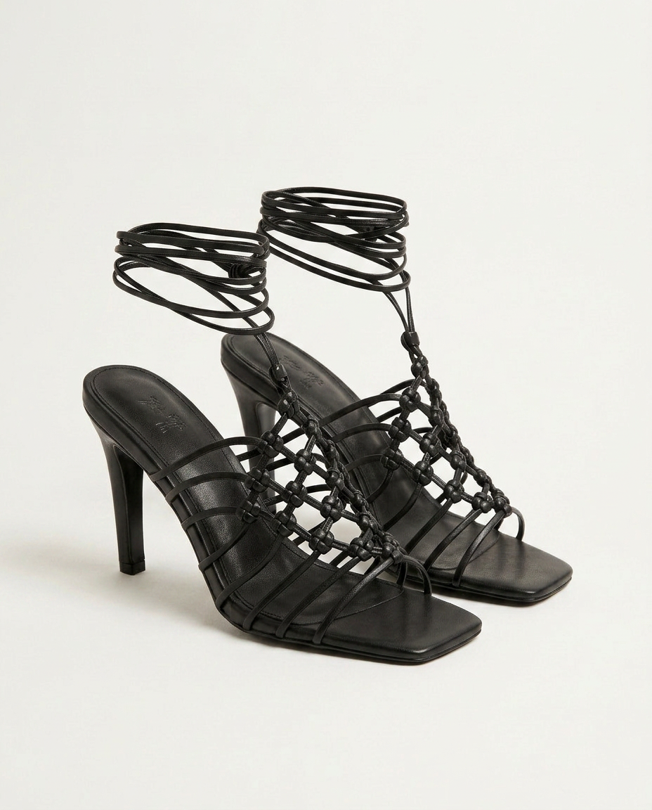 Ankle Strap Low Heel