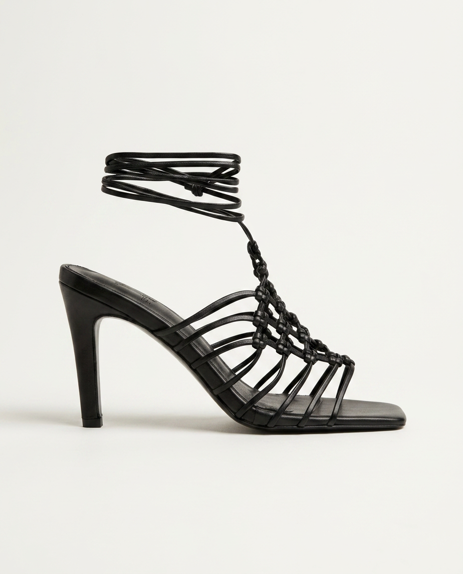 Ankle Strap Low Heel