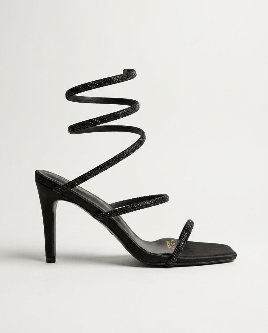 Ankle Strap Mule