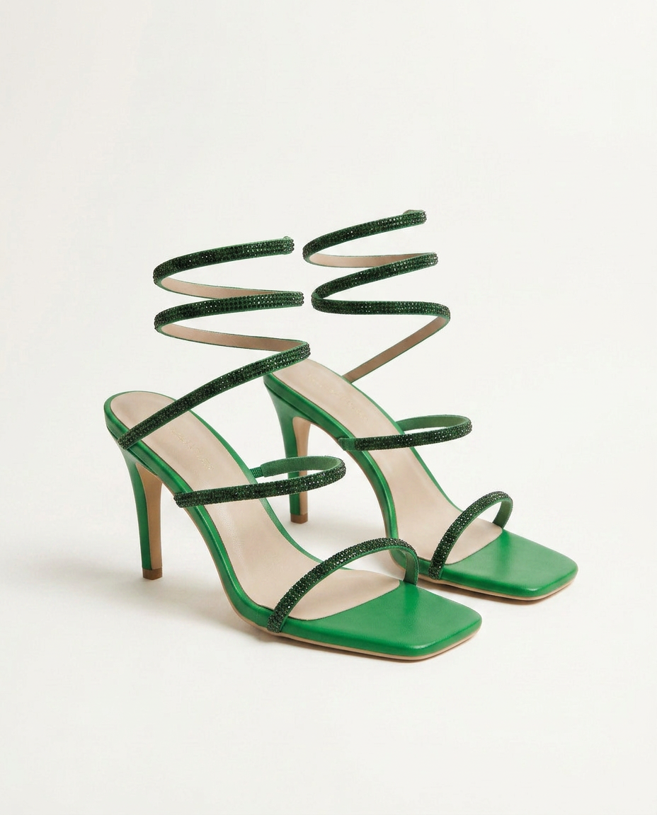 Ankle Strap Mule