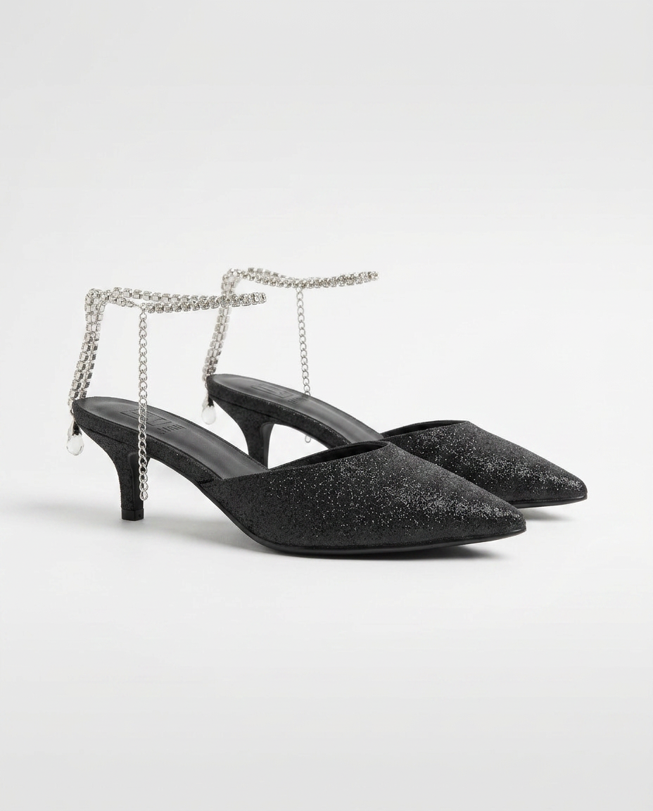 Ankle Strap Mule