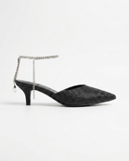 Ankle Strap Mule