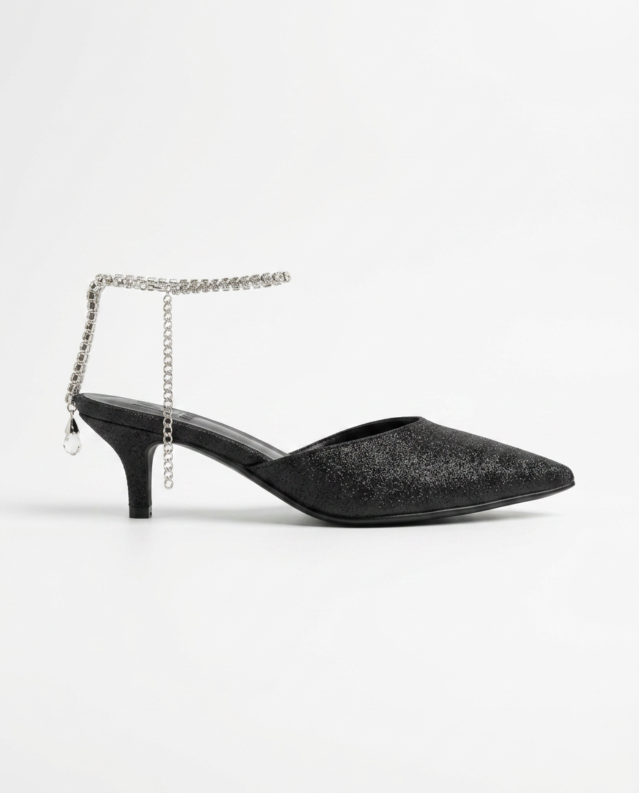 Ankle Strap Mule