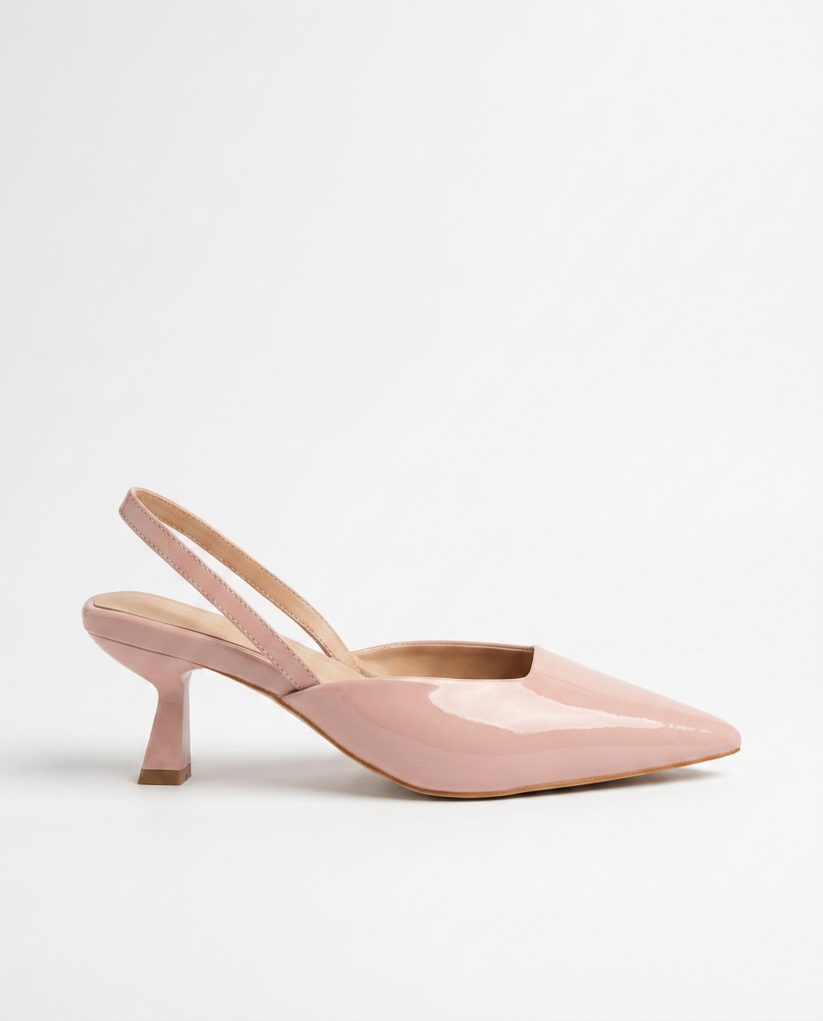 Ankle Strap Kitten Heel