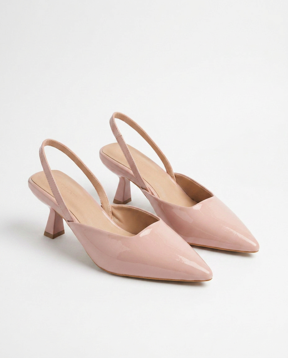 Ankle Strap Kitten Heel
