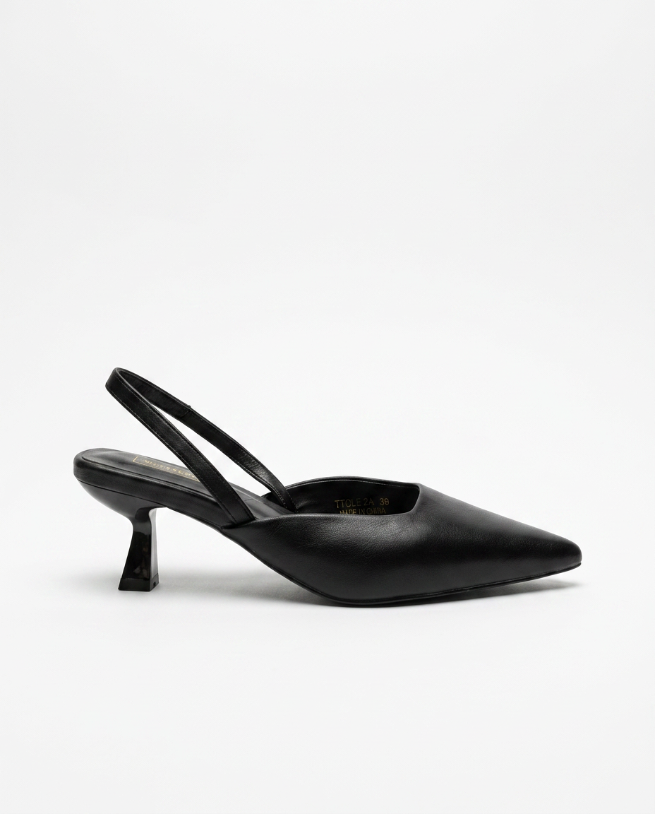 Ankle Strap Kitten Heel