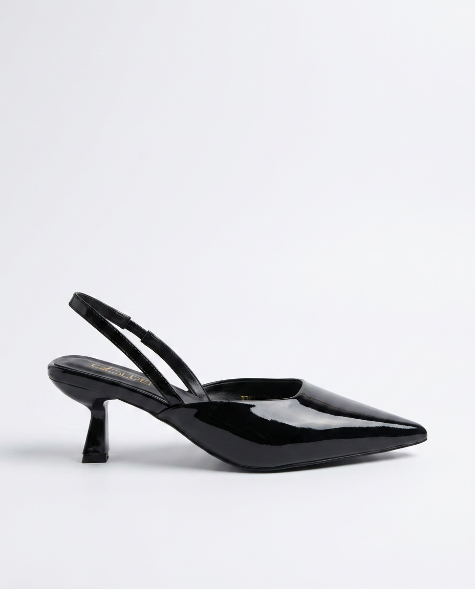 Ankle Strap Kitten Heel