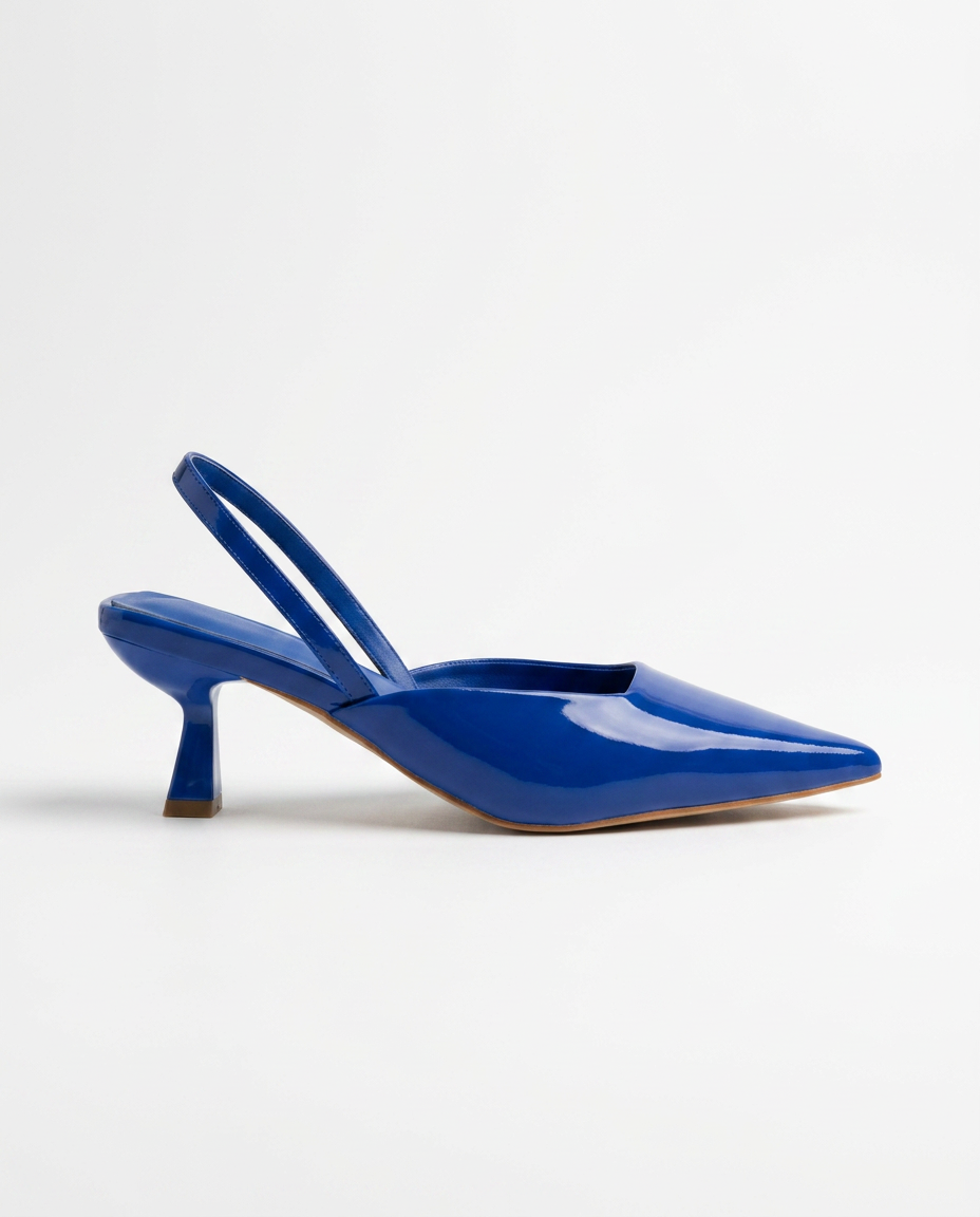 Ankle Strap Kitten Heel