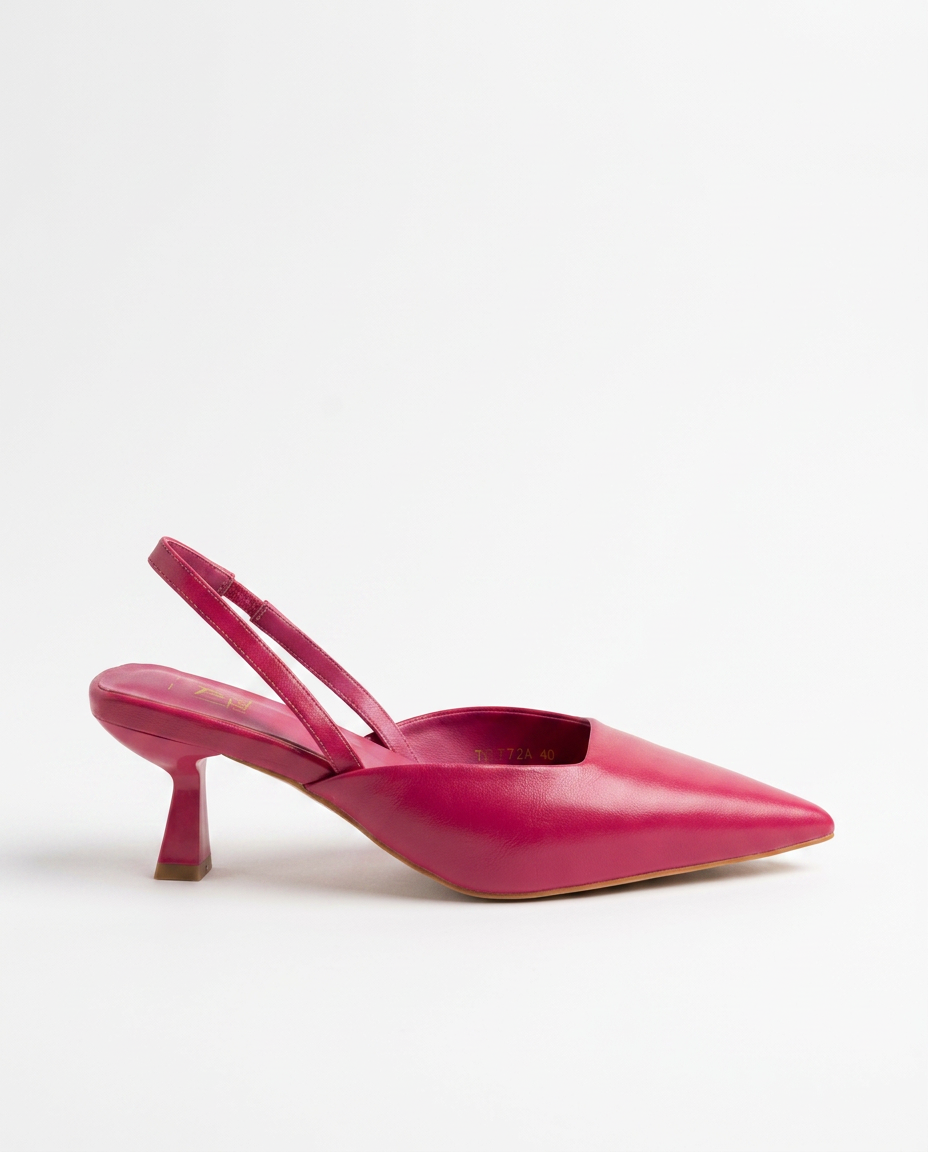 Ankle Strap Kitten Heel