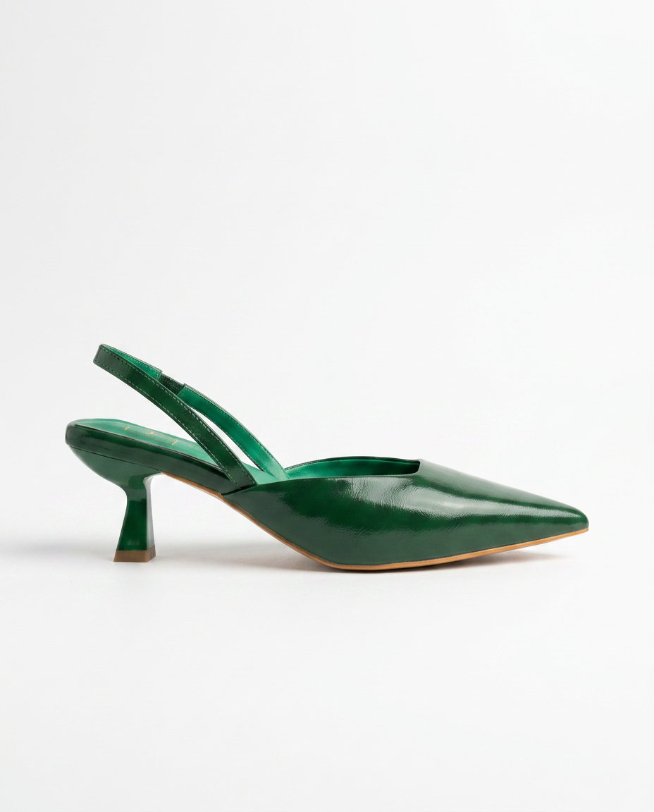 Ankle Strap Kitten Heel