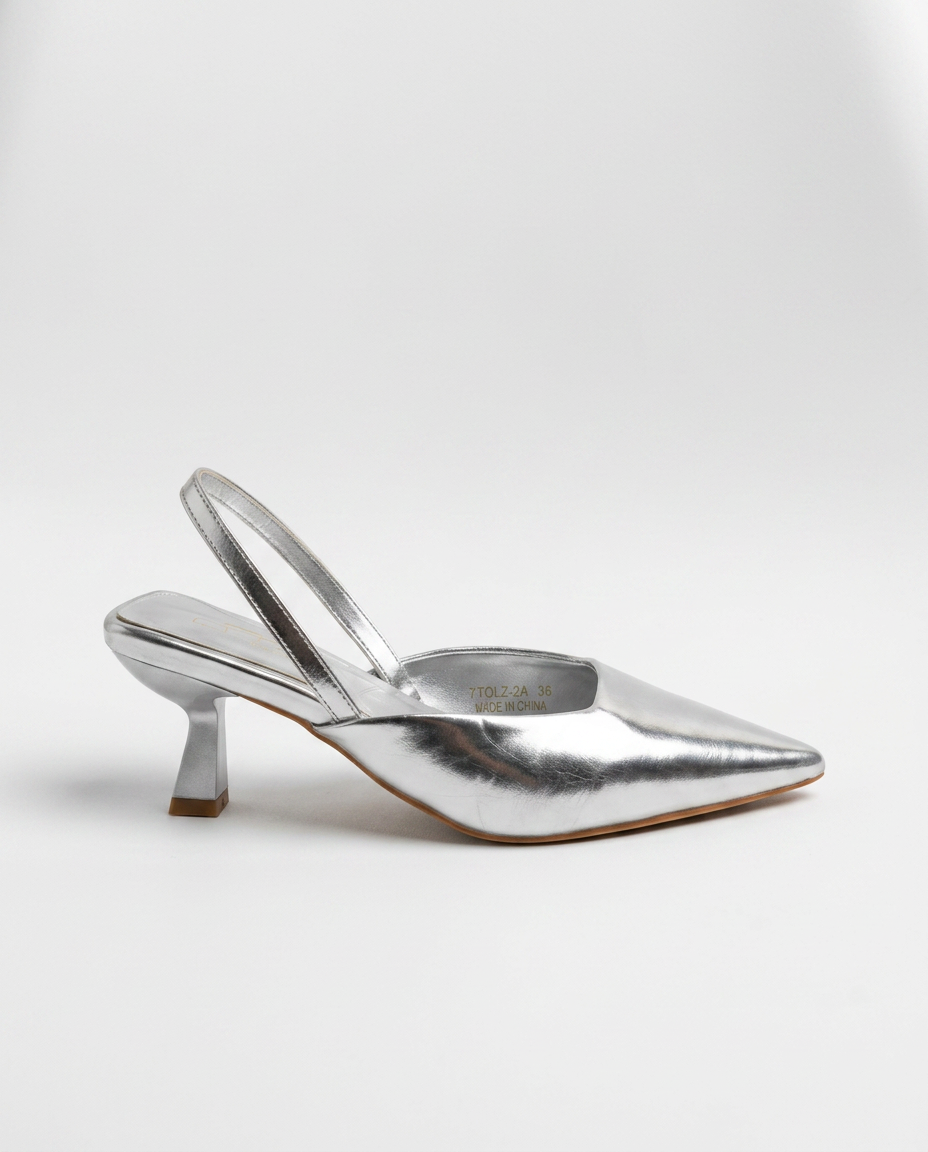 Ankle Strap Kitten Heel Main image