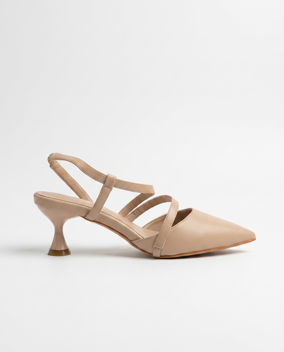 Ankle Strap Kitten Heel