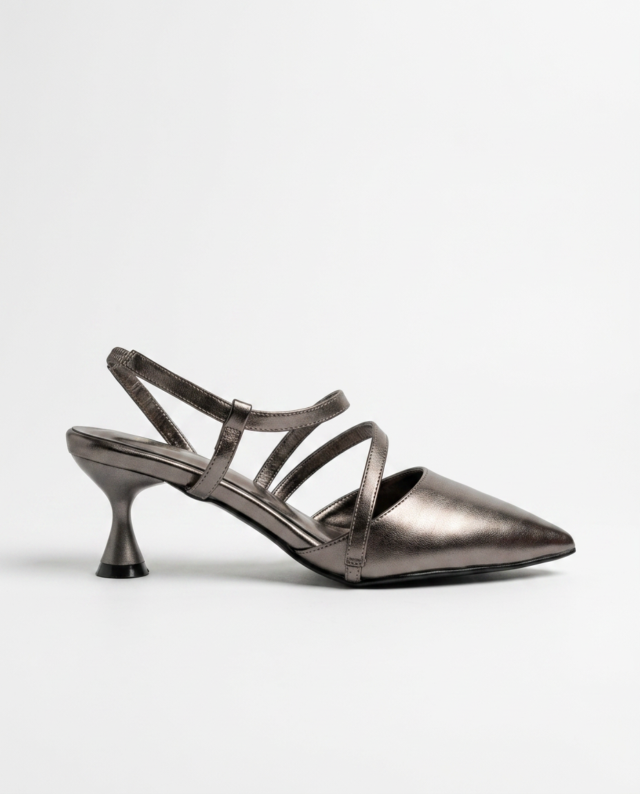 Ankle Strap Kitten Heel