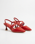 Ankle Strap Kitten Heel