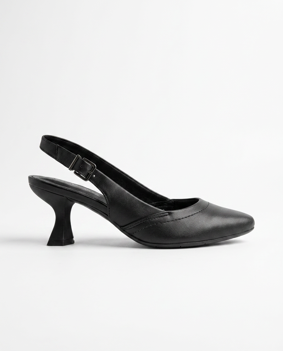 Ankle Strap Kitten Heel