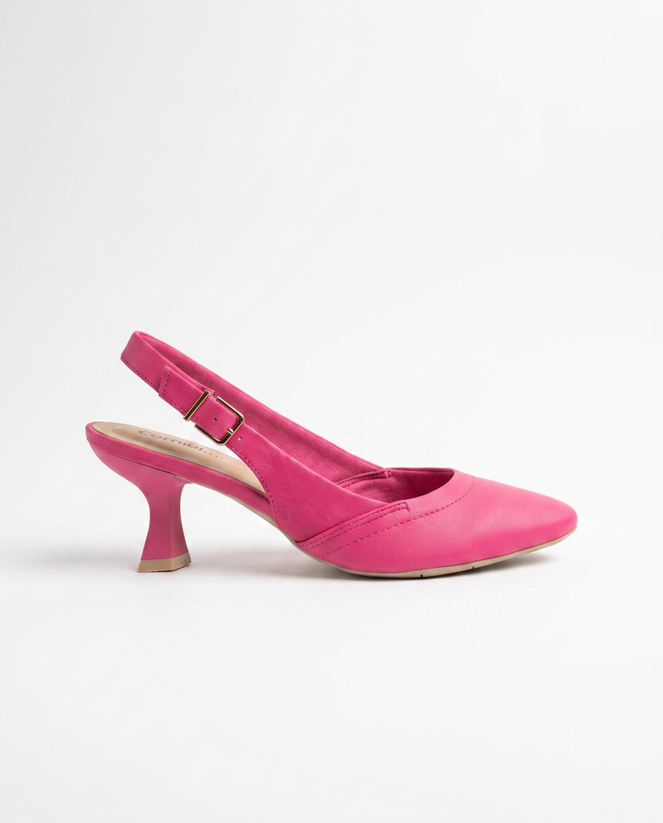 Ankle Strap Kitten Heel