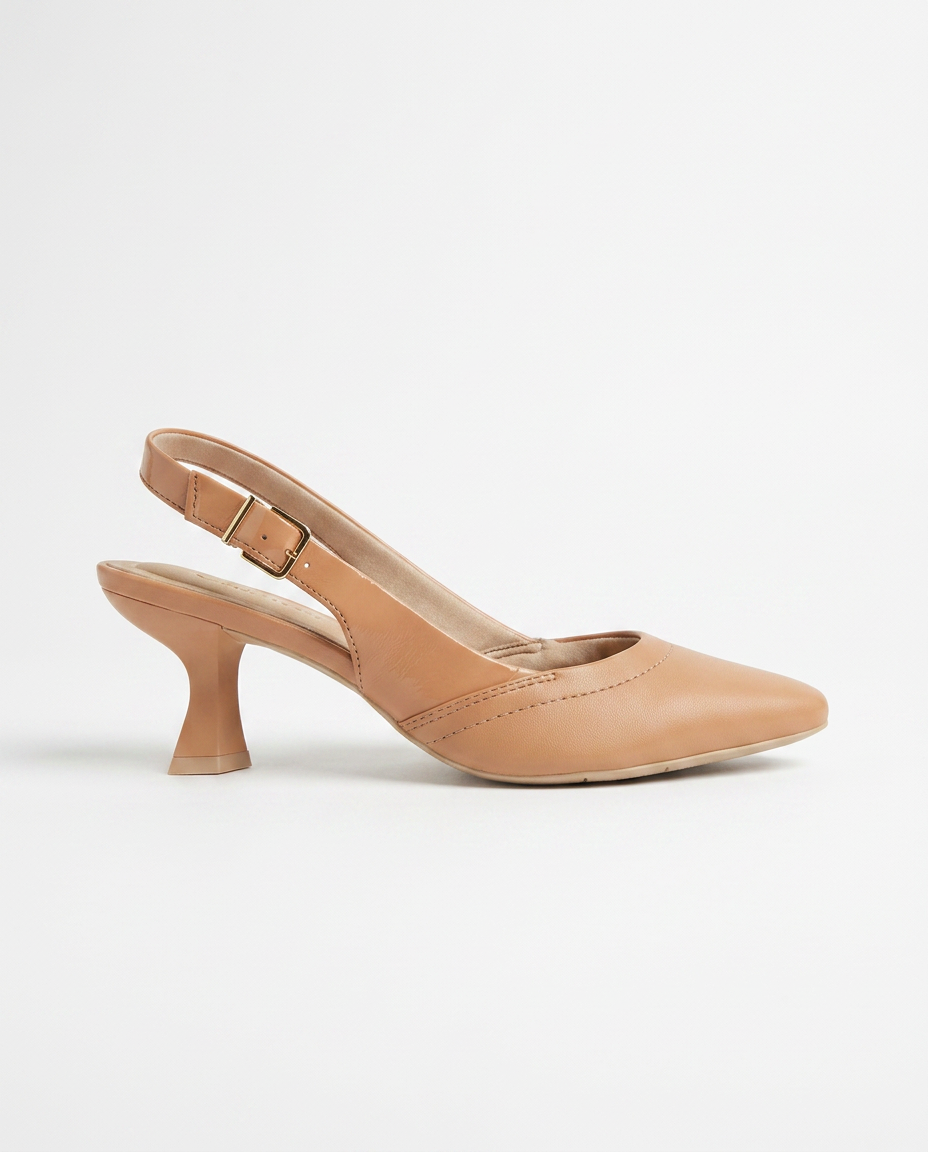 Ankle Strap Kitten Heel