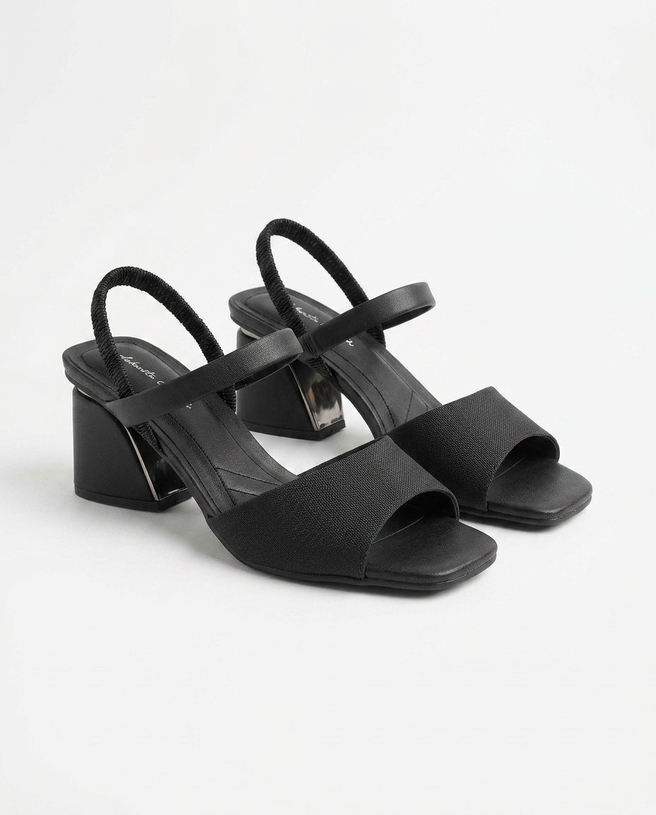 Ankle Strap Block Heel